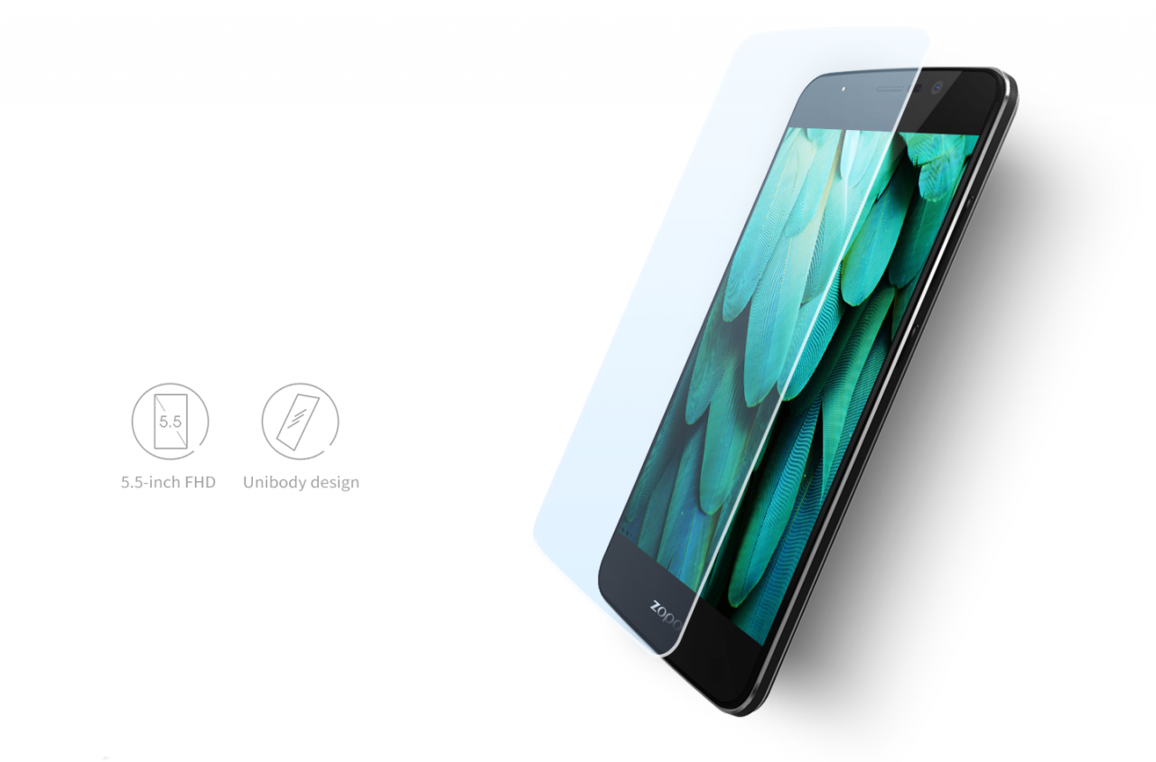 ZOPO speed 7 plus 5.5-Inch Full HD Display