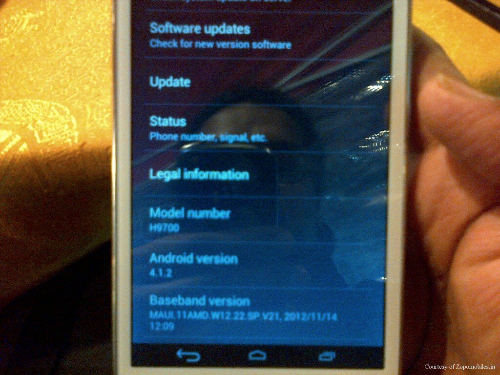 Zopo Max Phablet for 15,999 INR with Jelly Bean